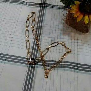 Gold tone belt